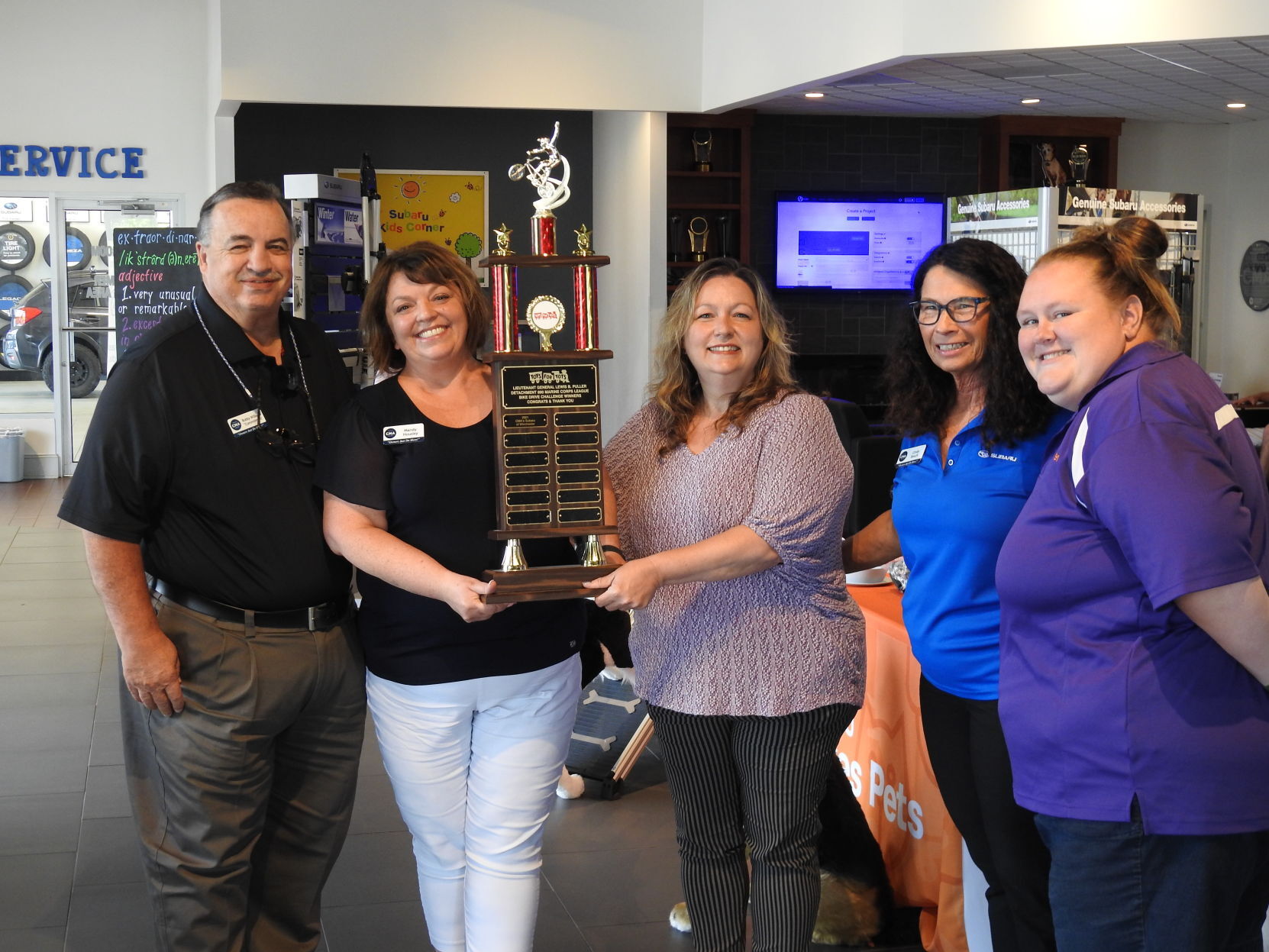 Toys for Tots Trophy photo